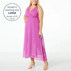 Jaclyn Smith Printed Chiffon Wrap-Front Maxi Dress -Dresses Shop jaclyn smith printed chiffon wrap front maxi dress d 20230124140316733818834 alt21