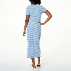 Front Page -Dresses Shop jaclyn smith striped knit knot front t shirt dress d 2023050915173462829813 alt1