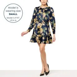 Jessica Simpson Davina Printed Dress -Dresses Shop jessica simpson davina printed dress d 20221101122210837803937 alt10