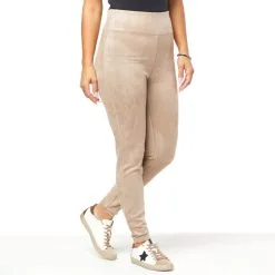 Laila Ali Faux Suede Legging