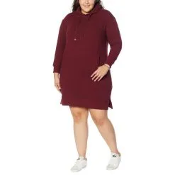 Laila Ali Hooded Fleece Dress -Dresses Shop laila ali hooded fleece dress d 20210806083030853766890 alt20