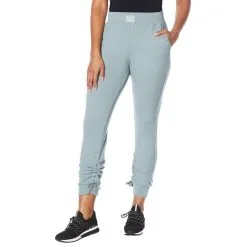 Laila Ali Ribbed Hacci Knit Pull-On Jogger Pant