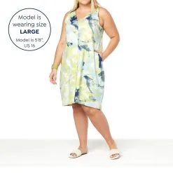 MarlaWynne Print Polished Knit Lantern Dress -Dresses Shop marlawynne print polished knit lantern dress d 2022080915162688789370 alt25