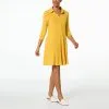 Nina Leonard 3/4-Sleeve Trapeze Shirt Dress -Dresses Shop nina leonard 34 sleeve trapeze shirt dress d 20230111145056907778916 704