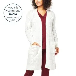 Nina Leonard Cable Knit Cardigan With Pockets -Dresses Shop nina leonard cable knit cardigan with pockets d 20220829125038663796410 alt12