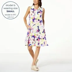 Nina Leonard Collared Trapeze Dress 9 Nina Leonard Collared Trapeze Dress -Dresses Shop nina leonard collared trapeze dress d 20230418154127613828368 alt12