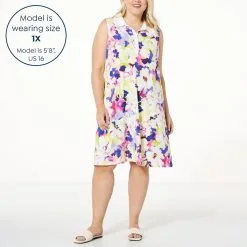 Nina Leonard Collared Trapeze Dress 11 Nina Leonard Collared Trapeze Dress -Dresses Shop nina leonard collared trapeze dress d 2023042112280108828368 alt21