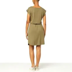 Front Page -Dresses Shop nina leonard french terry drawstring waist dress d 2022051712574427789645 alt1
