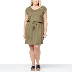 Nina Leonard French Terry Drawstring Waist Dress -Dresses Shop nina leonard french terry drawstring waist dress d 2022052309120624789645 alt20