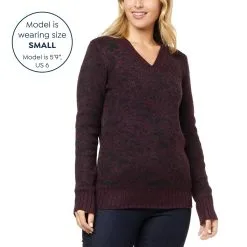 Nina Leonard Jaquard V-neck Pullover Sweater -Dresses Shop nina leonard jaquard v neck pullover sweater d 20221005192541947803091 alt10