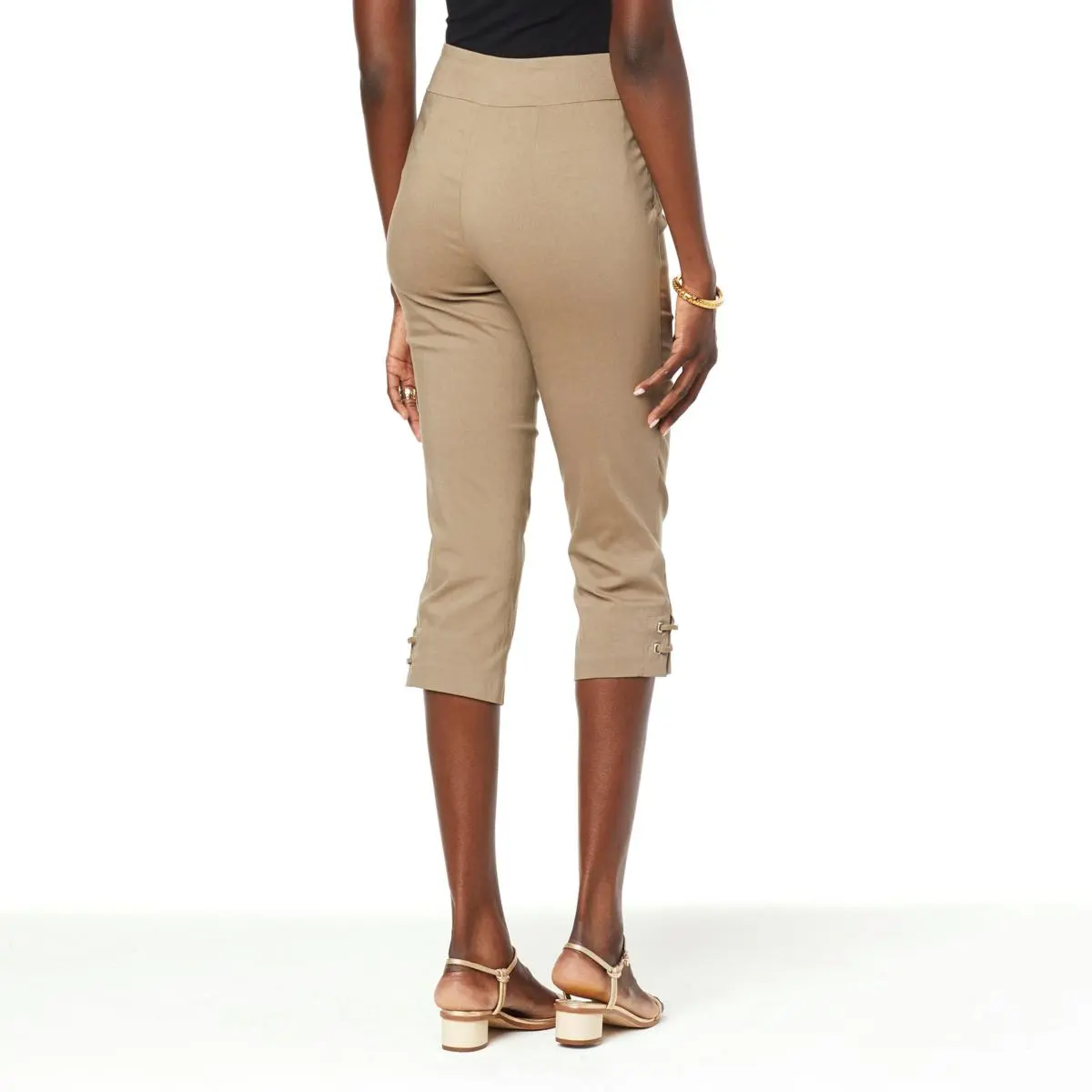 Nina Leonard Millennium Tummy Smoothing Crop Pant 4 Nina Leonard Millennium Tummy Smoothing Crop Pant - Image 2