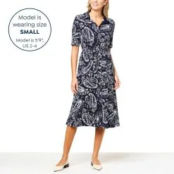 Nina Leonard Miracle Matte Jersey Button Front Midi Dress -Dresses Shop nina leonard miracle matte jersey button front midi dre d 20221220143555233820761 alt10