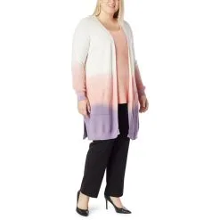 Nina Leonard Ombre Sweater Knit Cardigan With Pockets -Dresses Shop nina leonard ombre sweater knit cardigan with pockets d 20220214093608717778896 alt20