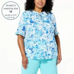 Nina Leonard Smocked Front Yoke Top 13 Nina Leonard Smocked Front Yoke Top -Dresses Shop nina leonard smocked front yoke top d 2023042112132796825217 alt21