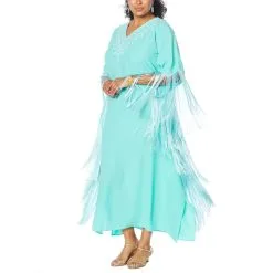 Patricia Altschul Embroidered Fringe Caftan -Dresses Shop patricia altschul embroidered fringe caftan d 202106301304069760143 alt21