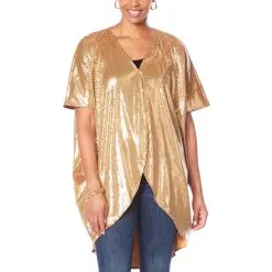 Shavonne Dorsey Silvia Sequin Topper