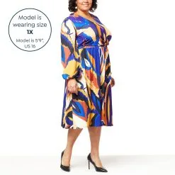 Shavonne Dorsey Surplice Dress With Woven Sleeves -Dresses Shop shavonne dorsey surplice dress with woven sleeves d 2022081114404699797848 alt20