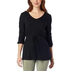 Shavonne Dorsey Vickie Shirred Sleeve Tunic