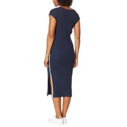 Skinnygirl Boze Midi Dress With Side Stripe -Dresses Shop skinnygirl boze midi dress with side stripe d 2021011409044388733286 alt1