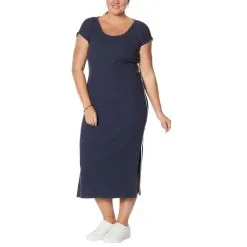 Skinnygirl Boze Midi Dress With Side Stripe -Dresses Shop skinnygirl boze midi dress with side stripe d 20210115084357087733286 alt20