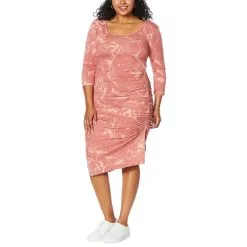 Skinnygirl Connie Ruched Midi Dress -Dresses Shop skinnygirl connie ruched midi dress d 20210115084351583732793 alt20