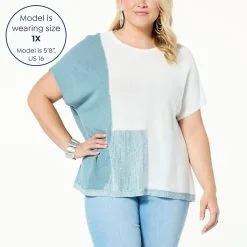 WynneCollection Geo Intarsia Summer Sweater -Dresses Shop wynnecollection geo intarsia summer sweater d 20230331124335533824267 alt21