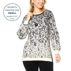 WynneCollection Ombre Jacquard Knit Tunic 10 WynneCollection Ombre Jacquard Knit Tunic -Dresses Shop wynnecollection ombre jacquard knit tunic d 202210131257356806596 alt10