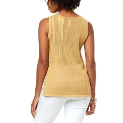 WynneCollection Sweater Knit Mesh Stitch Tunic Tank -Dresses Shop wynnecollection sweater knit mesh stitch tunic tank d 2022080213281179799320 alt1