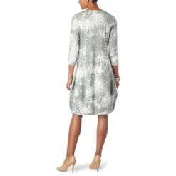 WynneLayers 3/4-Sleeve Jersey Knit Balloon Dress -Dresses Shop wynnelayers 34 sleeve jersey knit balloon dress d 202203111047449783690 alt1