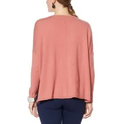 WynneLayers Boxy Soft Knit Poncho Sweater -Dresses Shop wynnelayers boxy soft knit poncho sweater d 2021010510042603733941 alt1