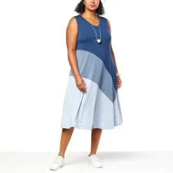 WynneLayers Colorblocked Sleeveless Jersey Maxi Dress -Dresses Shop wynnelayers colorblocked sleeveless jersey maxi dress d 20220707095715993797283 alt20