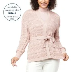 WynneLayers Cotton Mixed Stitch Wrap Cardigan -Dresses Shop wynnelayers cotton mixed stitch wrap cardigan d 2022082312535605799330 alt11