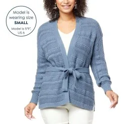 WynneLayers Cotton Mixed Stitch Wrap Cardigan -Dresses Shop wynnelayers cotton mixed stitch wrap cardigan d 20220823125402027799330 alt12