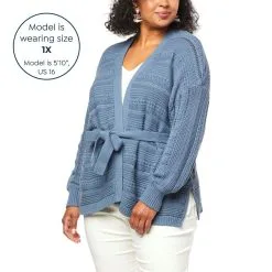 WynneLayers Cotton Mixed Stitch Wrap Cardigan -Dresses Shop wynnelayers cotton mixed stitch wrap cardigan d 2022082516443438799330 alt20