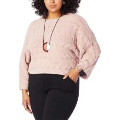 WynneLayers COZYcomfy Plush Cable-Knit Popover 6 WynneLayers COZYcomfy Plush Cable-Knit Popover -Dresses Shop wynnelayers cozycomfy plush cable knit popover d 20220121091723773779779 alt20