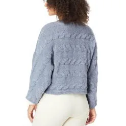 WynneLayers COZYcomfy Plush Cable-Knit Popover 7 WynneLayers COZYcomfy Plush Cable-Knit Popover -Dresses Shop wynnelayers cozycomfy plush cable knit popover d 20220121130619623779779 alt1