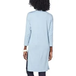 WynneLayers Jersey Knit Button-Front Duster -Dresses Shop wynnelayers jersey knit button front duster d 2022040710052162741475 alt2