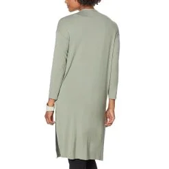 WynneLayers Jersey Knit Button-Front Duster -Dresses Shop wynnelayers jersey knit button front duster d 20220407100522387741475 alt1