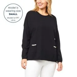 WynneLayers Soft Knit Triple Pocket Sweater -Dresses Shop wynnelayers soft knit triple pocket sweater d 20220831164902917799837 alt10