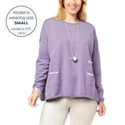 WynneLayers Soft Knit Triple Pocket Sweater -Dresses Shop wynnelayers soft knit triple pocket sweater d 2022083116495533799837 alt14