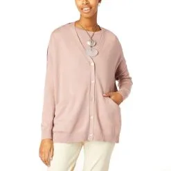 WynneLayers SoftKNIT 2-Tone Unstructured Cardigan
