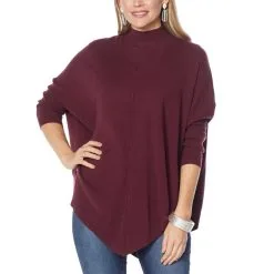 WynneLayers SoftKNIT Poncho Sweater -Dresses Shop wynnelayers softknit poncho sweater d 2021091710513394767033 alt7
