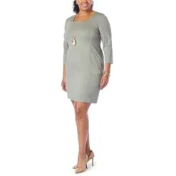 WynneLayers Square-Neck Dress With Seaming 6 WynneLayers Square-Neck Dress With Seaming -Dresses Shop wynnelayers square neck dress with seaming d 20220318152418603783687 alt20