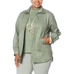 WynneLayers Stretch Faux Suede Shirt Jacket 15 WynneLayers Stretch Faux Suede Shirt Jacket -Dresses Shop wynnelayers stretch faux suede shirt jacket d 20210806082942657763870 alt22