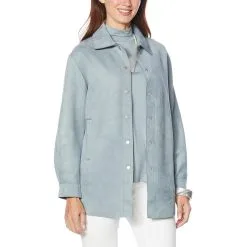 WynneLayers Stretch Faux Suede Shirt Jacket 21 WynneLayers Stretch Faux Suede Shirt Jacket -Dresses Shop wynnelayers stretch faux suede shirt jacket d 20210819131143497763870 alt2